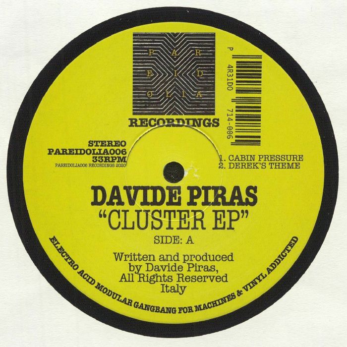 PIRAS, Davide - Cluster EP