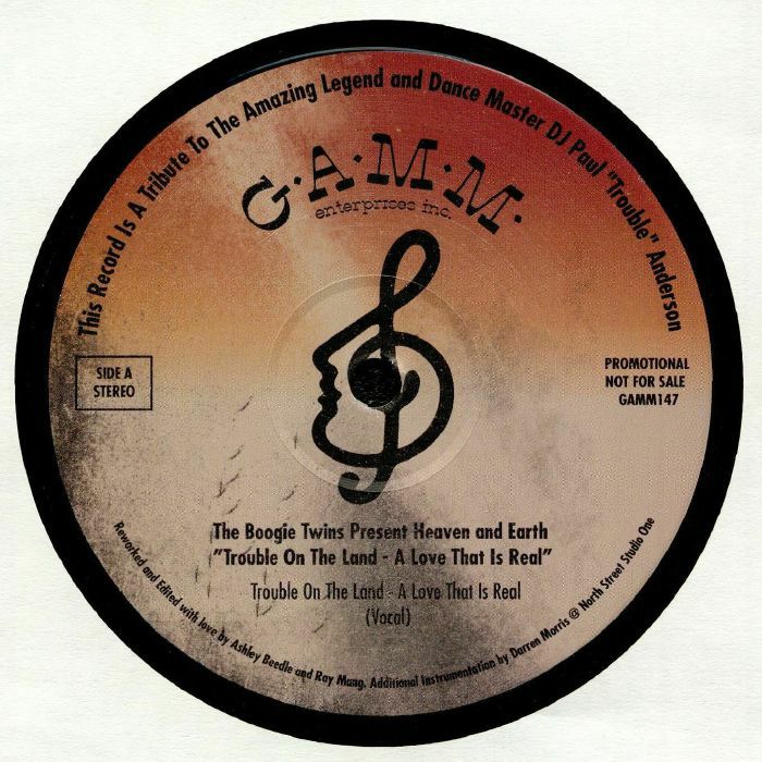 BOOGIE TWINS, The present HEAVEN & EARTH - Trouble On The Land - A Love That Is Real (B-STOCK)