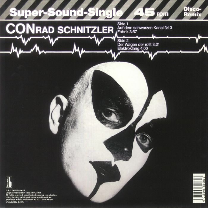 SCHNITZLER, Conrad - Auf Dem Schwarzen Kanal (reissue)