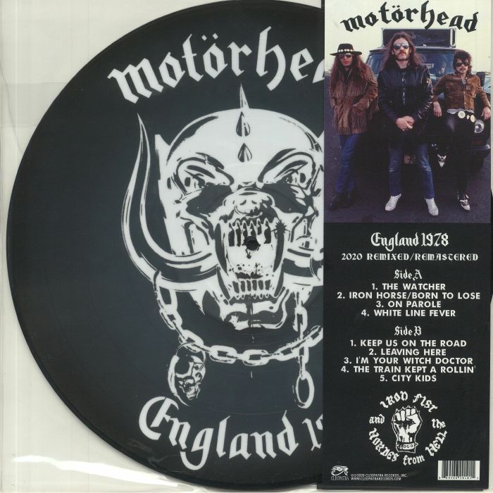 MOTORHEAD - England 1978 (remastered)