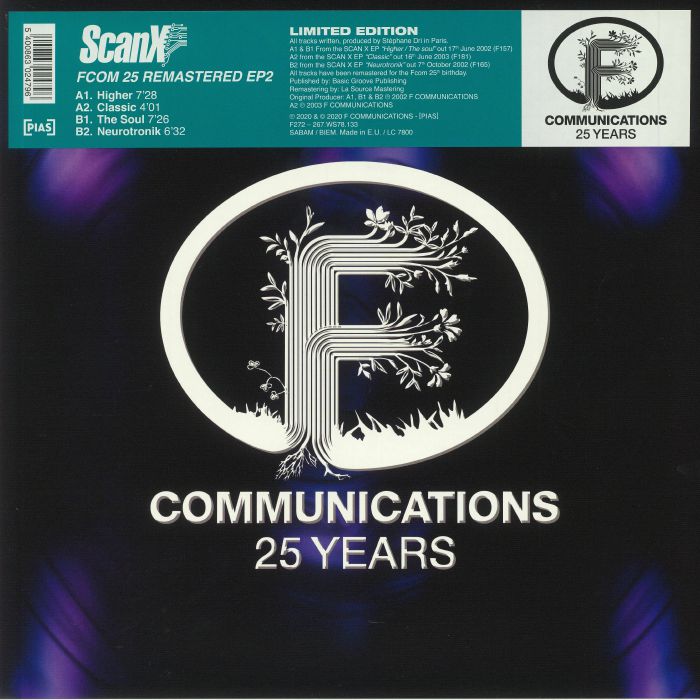 SCAN X - F Com 25 Remastered EP 2 (25th Anniversary remastered)