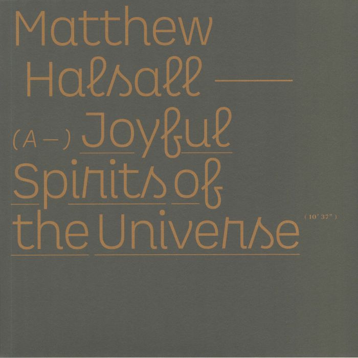 HALSALL, Matthew - Joyful Spirits Of The Universe