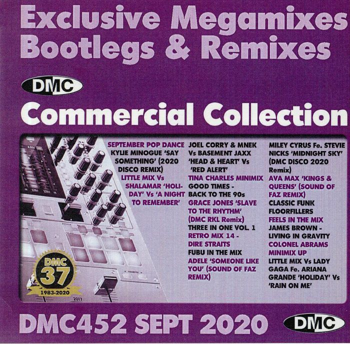 VARIOUS - DMC Commercial Collection September 2020: Exclusive Megamixes Remixes & Two Trackers (Strictly DJ Only)