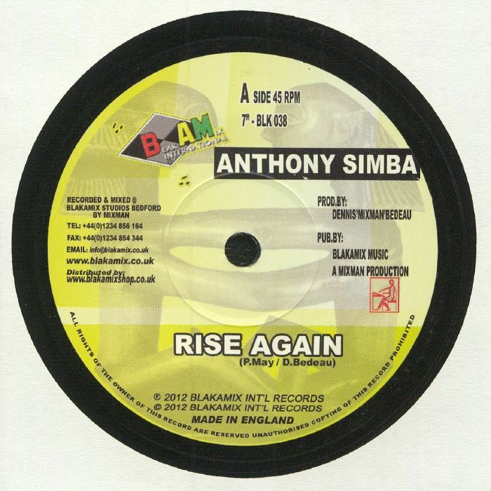 SIMBA, Anthony/MIXMAN - Rise Again