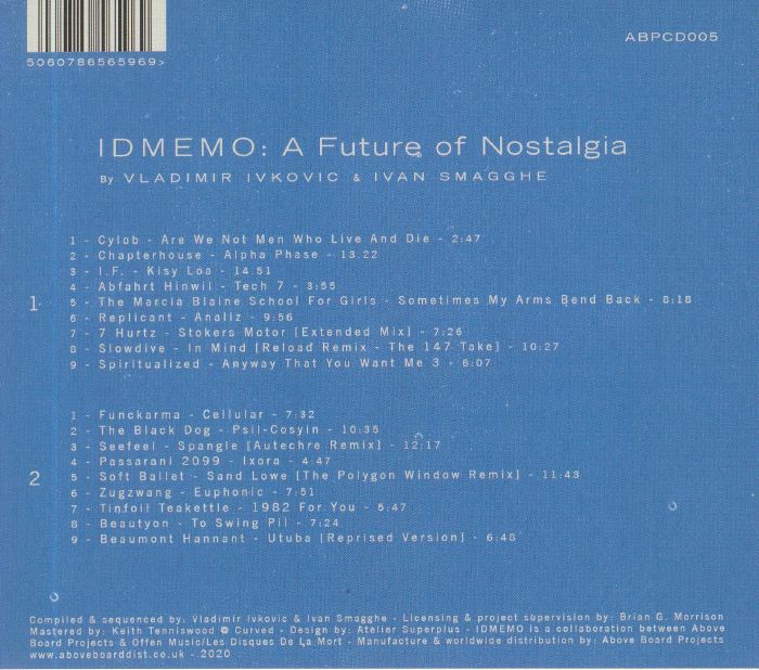 VARIOUS - IDMEMO: A Future Of Nostalgia
