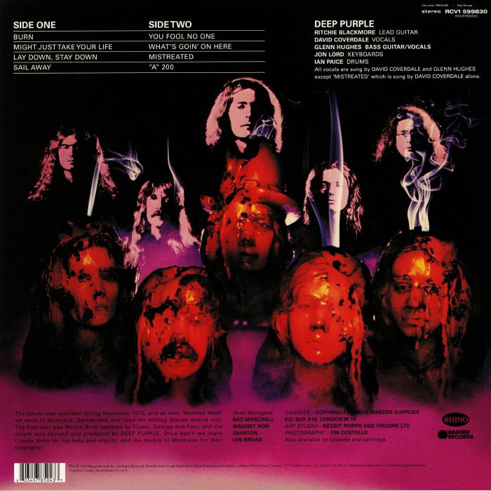 DEEP PURPLE - Burn