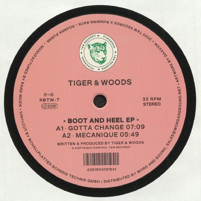 TIGER & WOODS - Boot & Heel EP