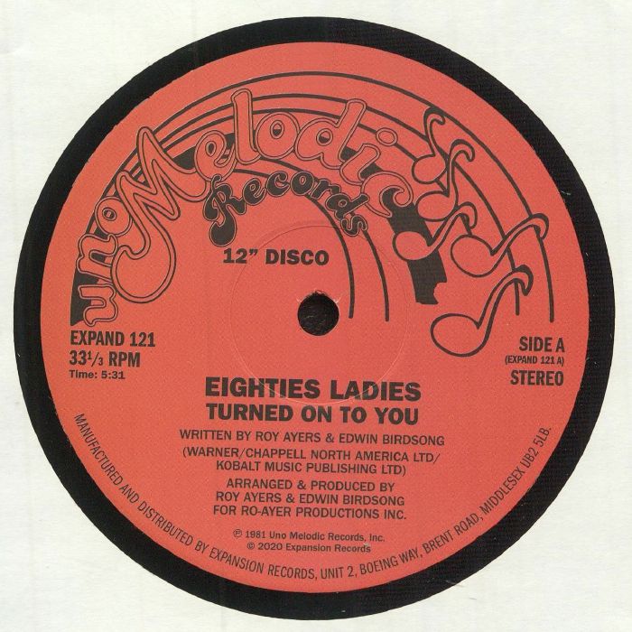 EIGHTIES LADIES - Turned On To You (reissue)