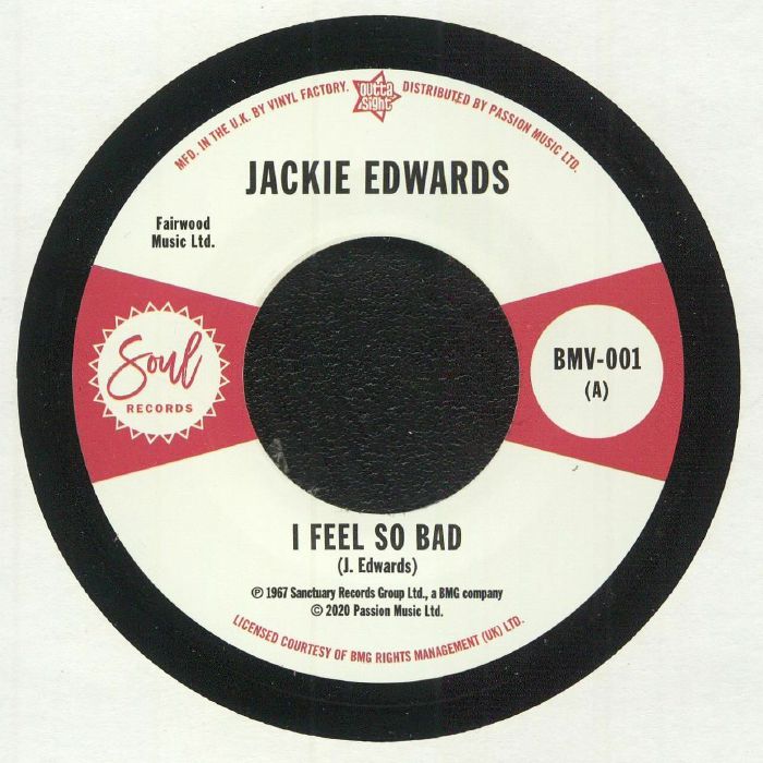 EDWARDS, Jackie/DEL DAVIS - I Feel So Bad