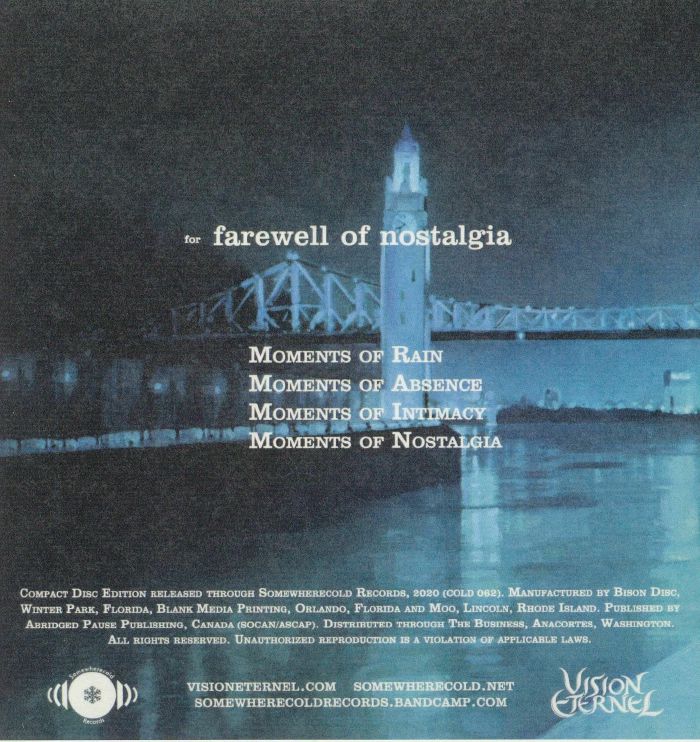 VISION ETERNEL - For Farewell Of Nostalgia