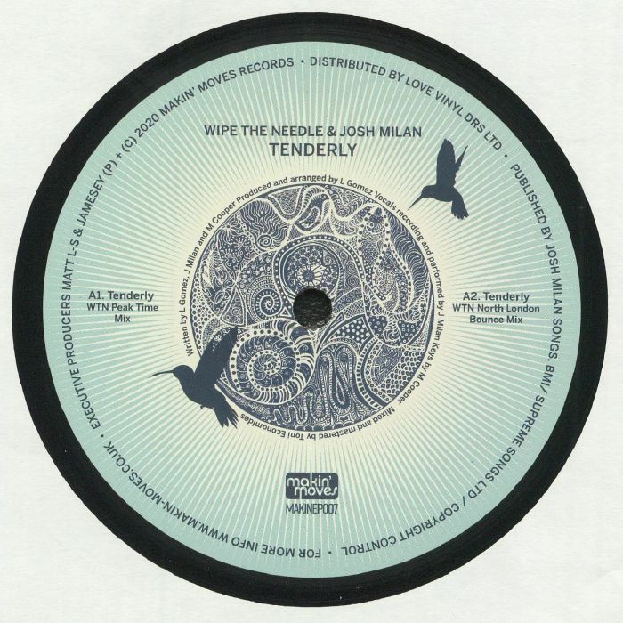WIPE THE NEEDLE/JOSH MILAN - Tenderly