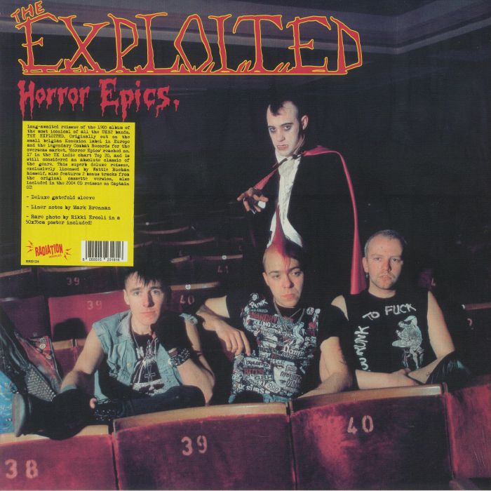 EXPLOITED, The - Horror Epics (reissue)
