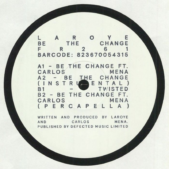 LAROYE - Be The Change EP