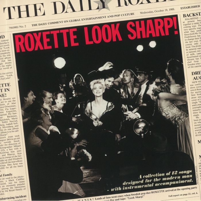 ROXETTE - Look Sharp (reissue)