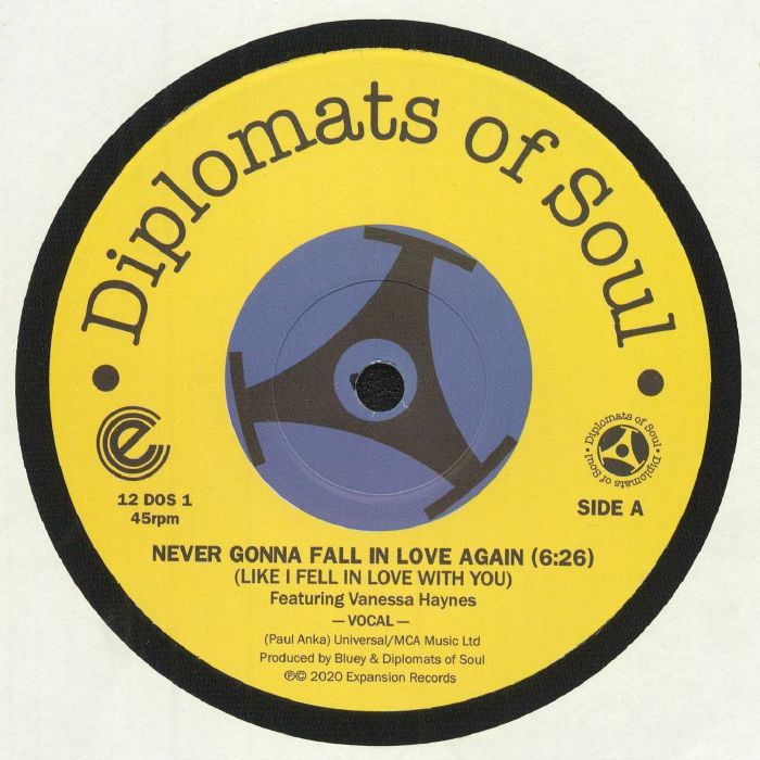DIPLOMATS OF SOUL - Never Gonna Fall In Love Again (Like I Fell In Love With You)