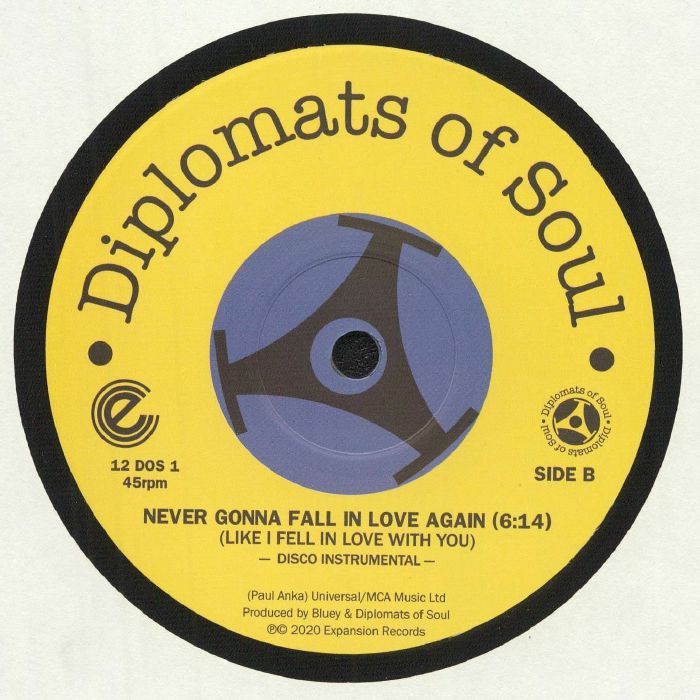 DIPLOMATS OF SOUL - Never Gonna Fall In Love Again (Like I Fell In Love With You)