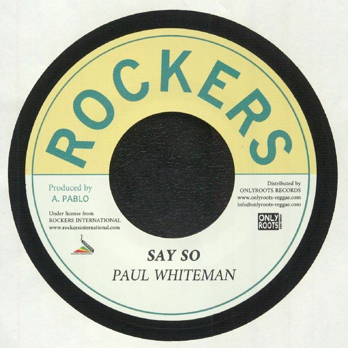 WHITEMAN, Paul/PABLO ALL STARS - Say So