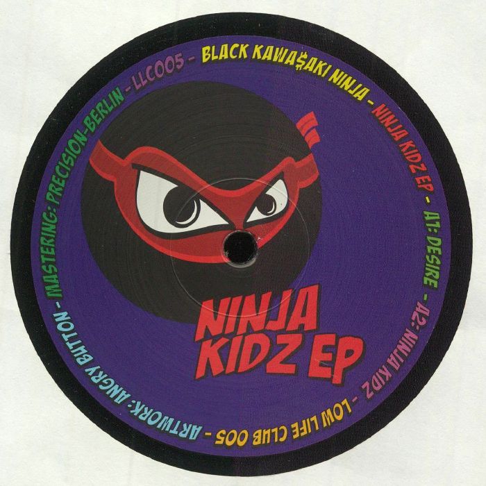 BLACK KAWASAKI NINJA - Ninja Kidz EP