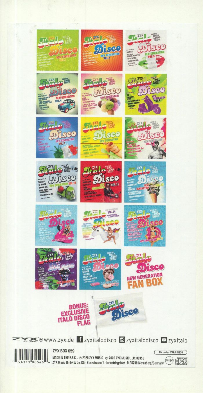 VARIOUS - Italo Disco New Generation Fan Box