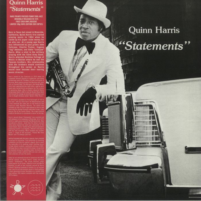 HARRIS, Quinn - Statements (reissue)