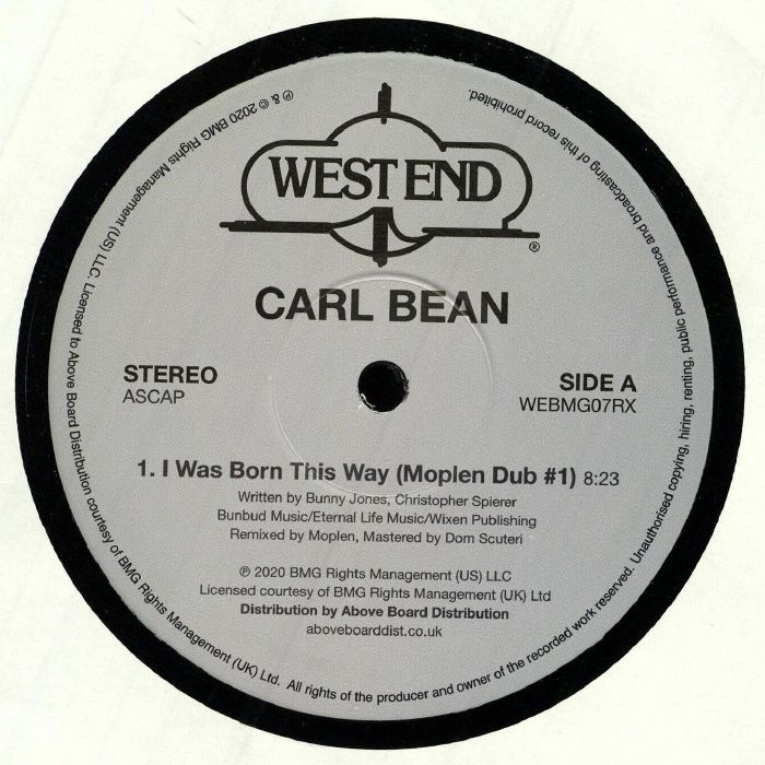 BEAN, Carl - I Was Born This Way