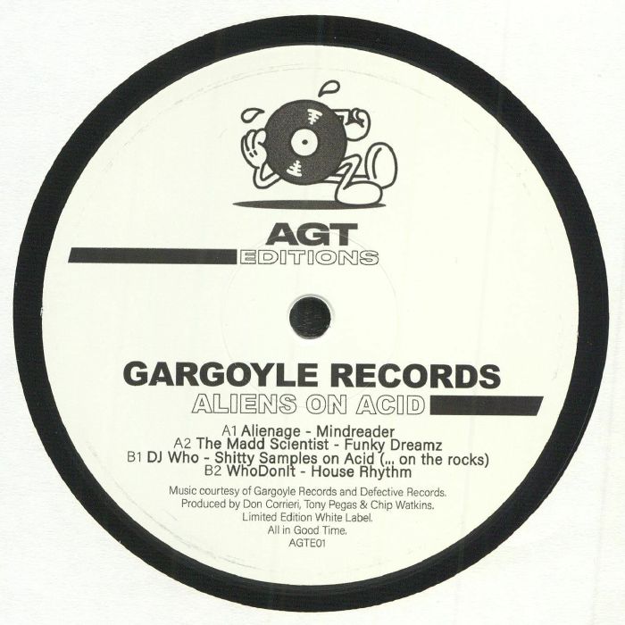 ALIENAGE/THE MADD SCIENTIST/DJ WHO/WHODONIT - Gargoyle Records: Aliens On Acid