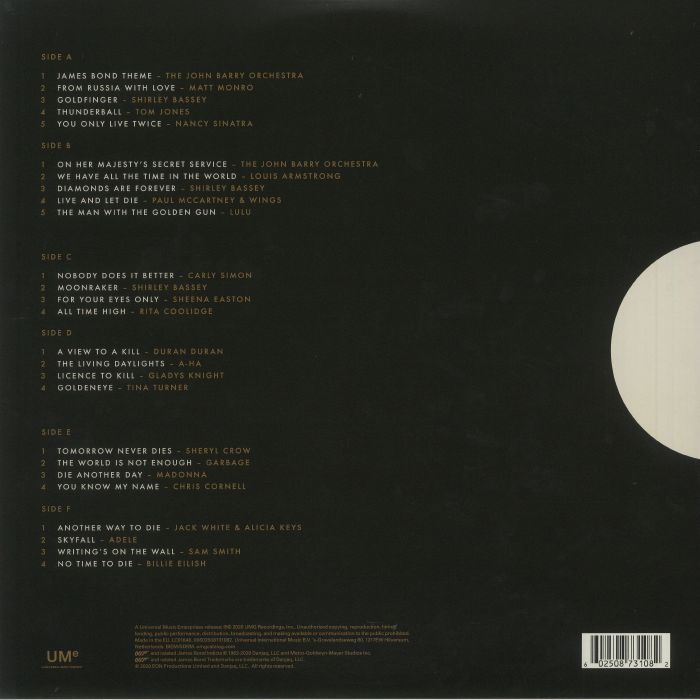 VARIOUS - The Best Of Bond... James Bond (Soundtrack)