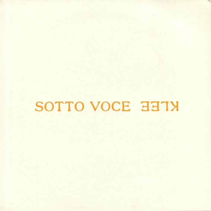 SOTTO VOCE - Klee