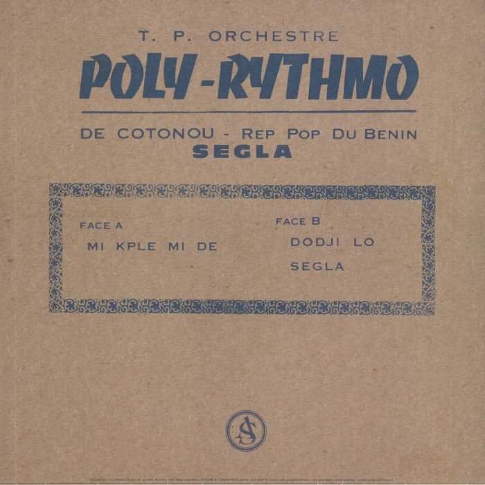 TP ORCHESTRE POLY RYTHMO DE COTONOU - Rep Pop Du Benin/Segla (reissue)