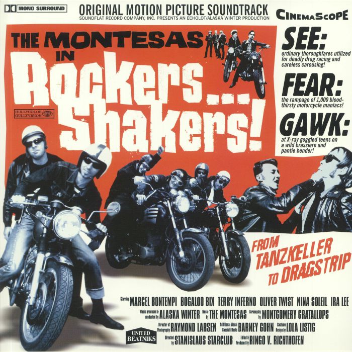 MONTESAS, The - Rockers Shakers! (Soundtrack)
