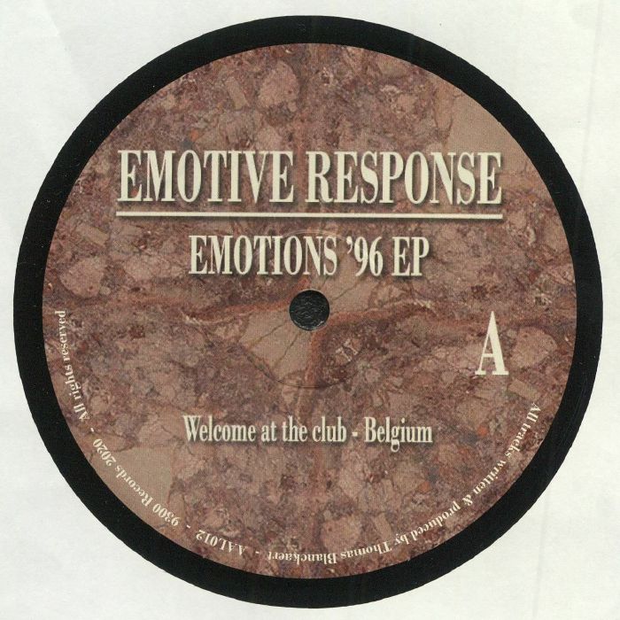 EMOTIVE RESPONSE - Emotions '96 EP
