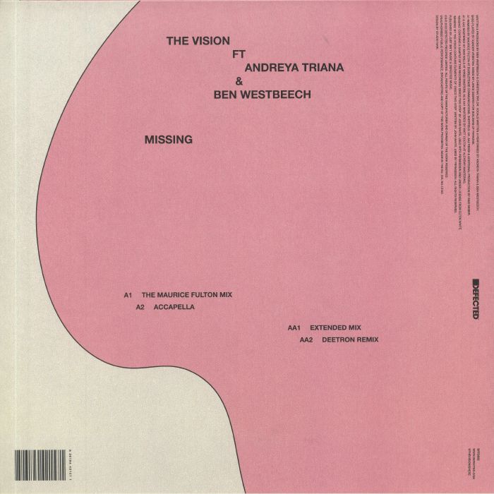 The VISION feat ANDREYA TRIANA/BEN WESTBEECH - Missing
