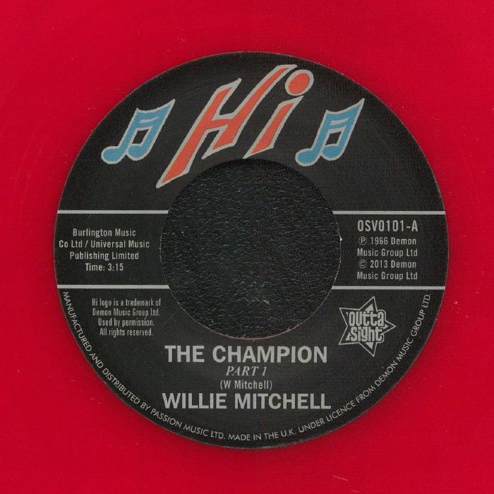 MITCHELL, Willie/BILL BLACK'S COMBO - The Champion (reissue)