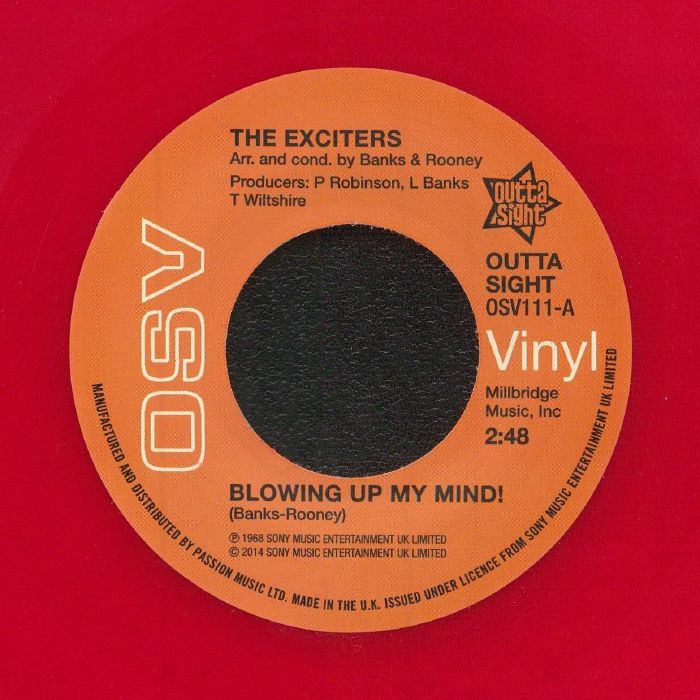 EXCITERS, The - Blowing Up My Mind! (reissue)