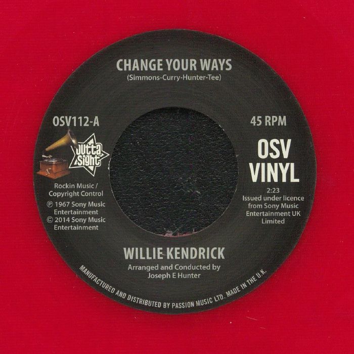 KENDRICK, Willie - Change Your Ways (reissue)