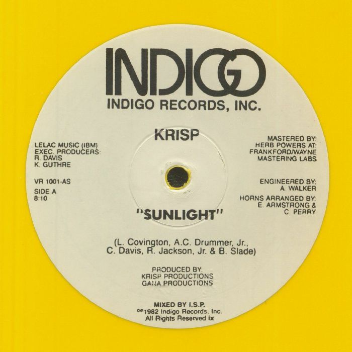 KRISP - Sunlight (reissue)