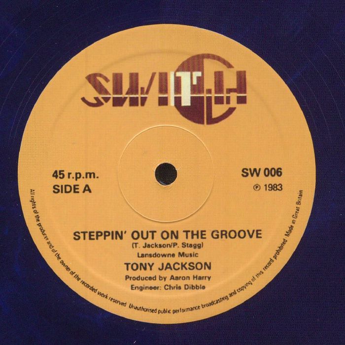 JACKSON, Tony - Steppin' Out On The Groove (reissue)