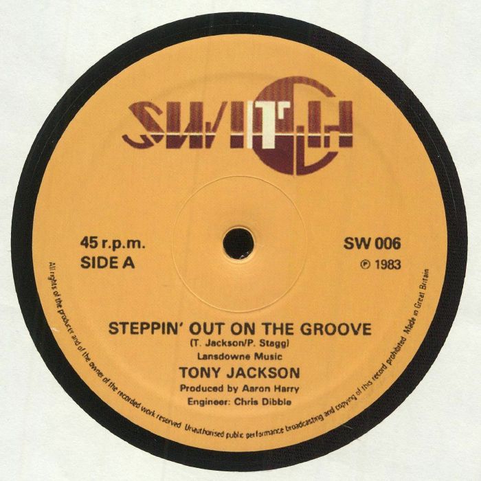JACKSON, Tony - Steppin' Out On The Groove (reissue)
