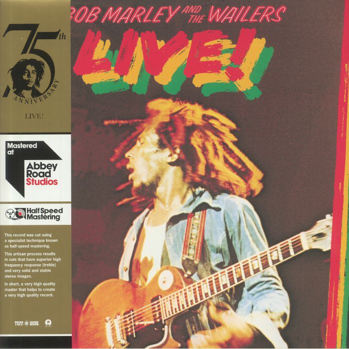 MARLEY, Bob & THE WAILERS - Live! (half speed remastered)