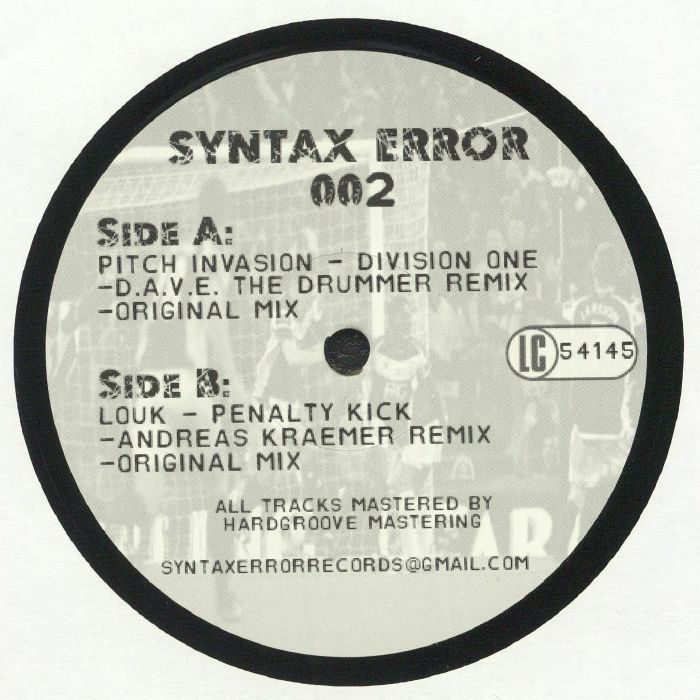 PITCH INVASION/LOUK - Syntax Error 002