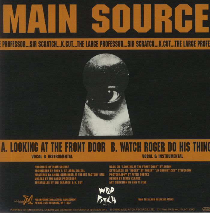 MAIN SOURCE - Looking At The Front Door (reissue)