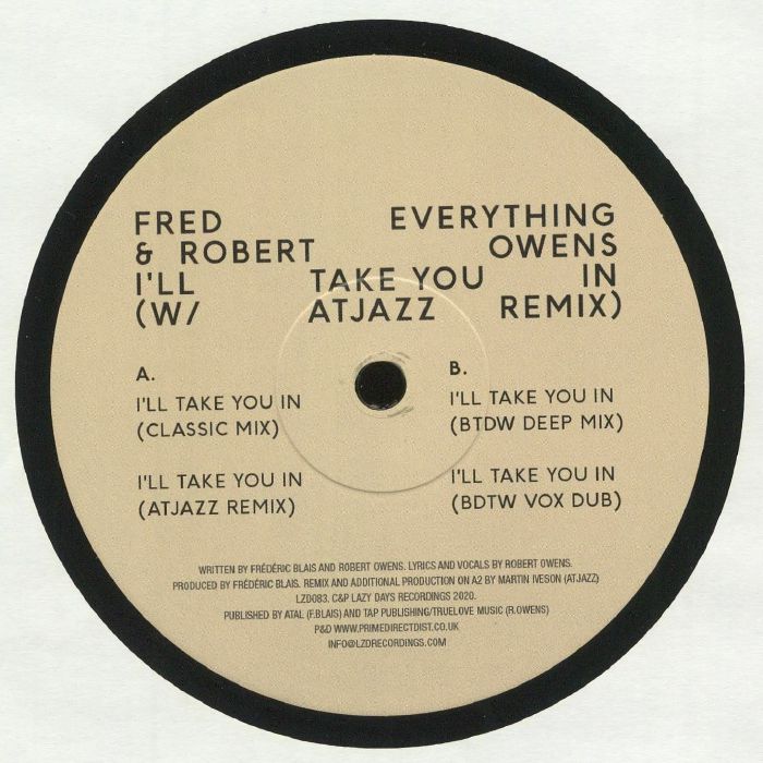 FRED EVERYTHING/ROBERT OWENS - I'll Take You In