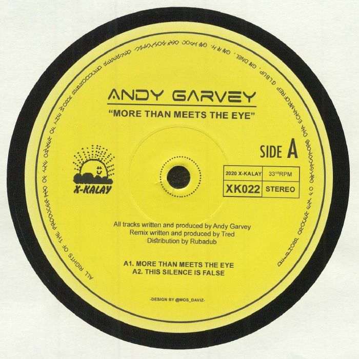 GARVEY, Andy - More Than Meets The Eye