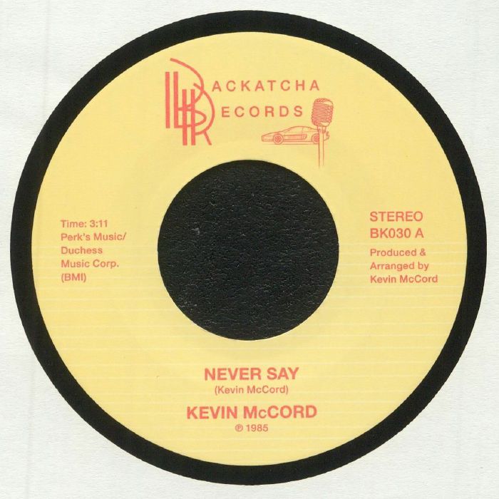 McCORD, Kevin - Never Say (reissue)