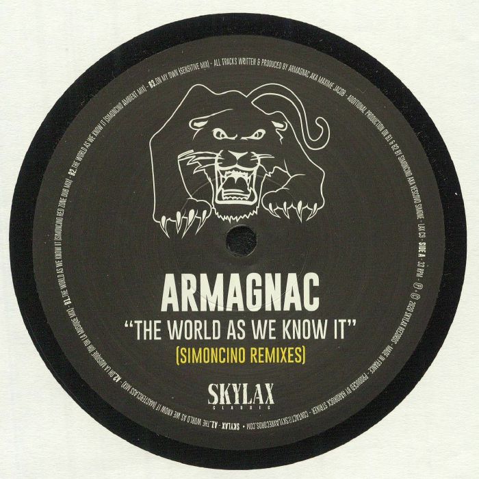 ARMAGNAC - The World As We Know It (Simoncino Remixes)