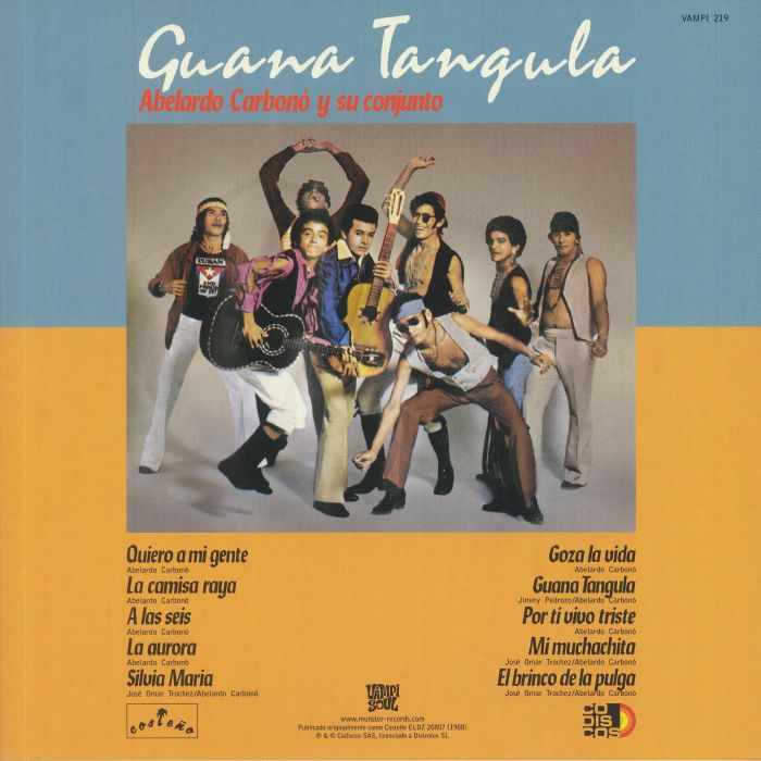 ABELARDO CARBONO Y SU CONJUNTO - Guana Tangula (reissue)