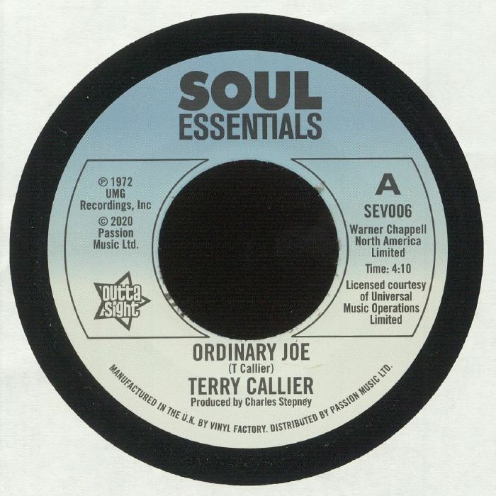 CALLIER, Terry/JERRY BUTLER - Ordinary Joe (reissue)