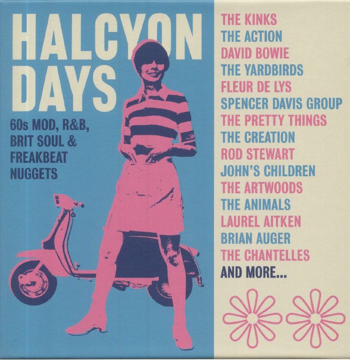 VARIOUS - Halcyon Days: 60s Mod R&B Brit Soul & Freakbeat Nuggets