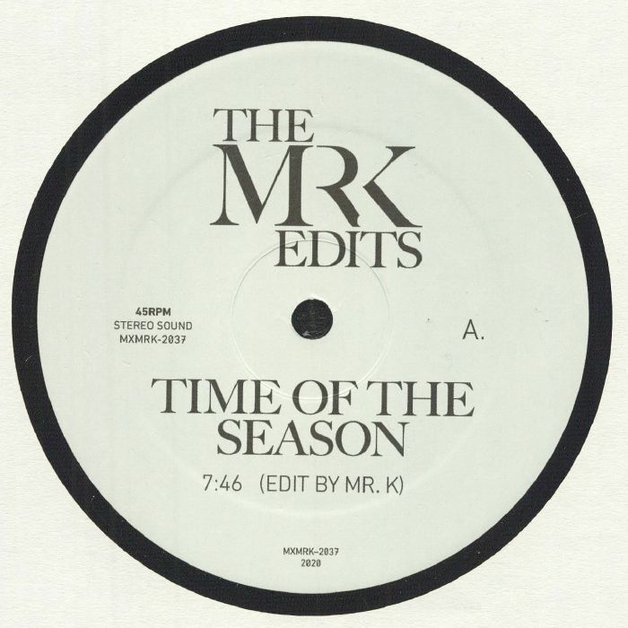 MR K - Time Of The Season (Record Store Day Black Friday 2020)