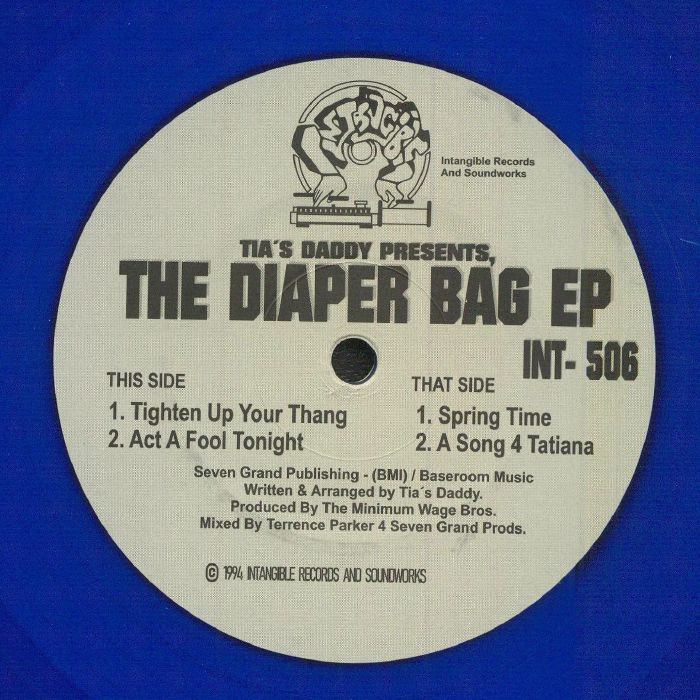 TIA'S DADDY aka TERRENCE PARKER - The Diaper Bag EP (reissue)